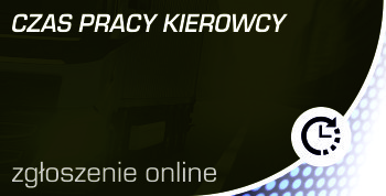 Czas Pracy Kierowcy (CPK) - zgłoszenie online